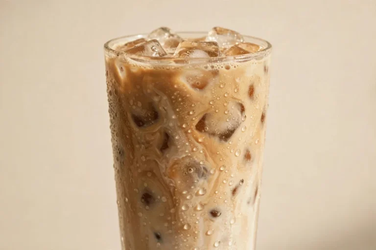 Greggs iced latte
