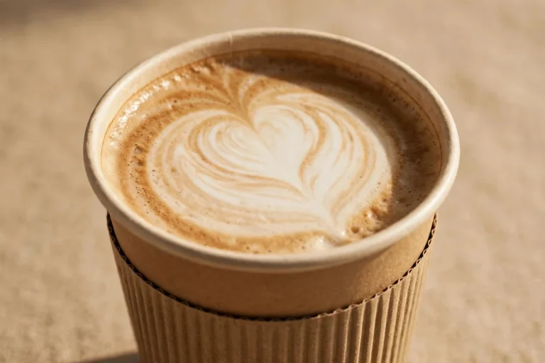 Greggs white coffee